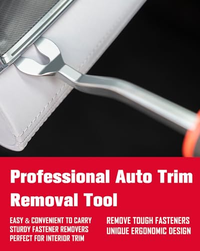 ROTATION Auto Trim Panel Car Door Upholstery Removal Tool - color: Red-U tip