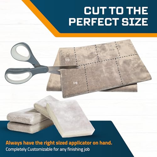 MāKRS Stain Pad Double Thick, Wood Finish Applicators, 2-Pack - size: 2 Pads, style: Double Thick