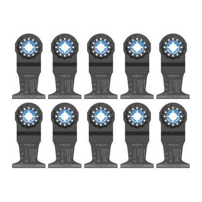 Bosch OSL134C-10 Carbide Plunge Cut Blades for Multi-Tool CV18DBL (10-Pack) - size: 1-3/4 in