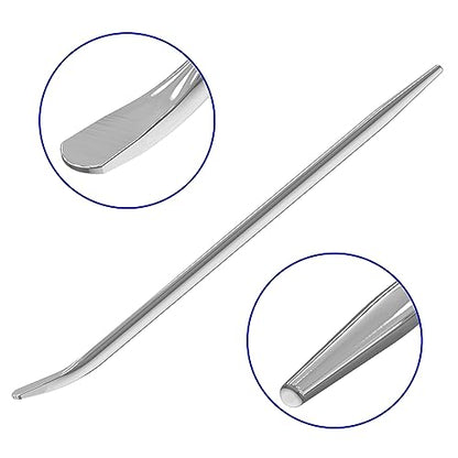 40"(1000mm）Aligning Pry Bar Round Crowbar Sleever Bar with Round Section for Prying and Alignment, CR-V(40 Inch) - size: 40 Inch