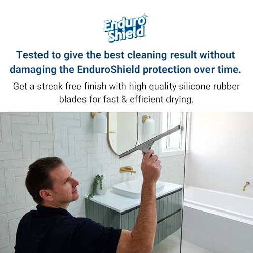 EnduroShield Professional Window Squeegee - 10 & 14 Inch Blades - size: Single: Professional Squeegee