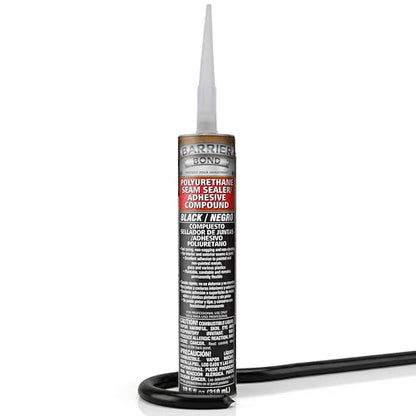 Barrier Bond - Seam Sealant/Adhesive, 10.5oz Cartridge, Black Polyurethane