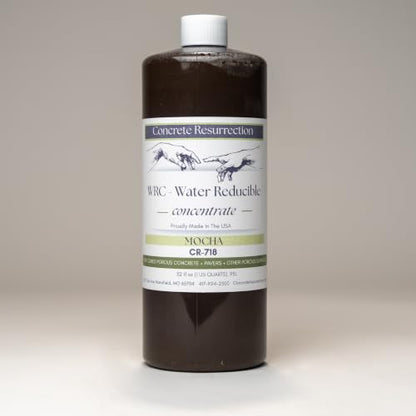 Cement Stain Concentrate - Mocha (32 Ounce) - color: Mocha, size: 32 ounce