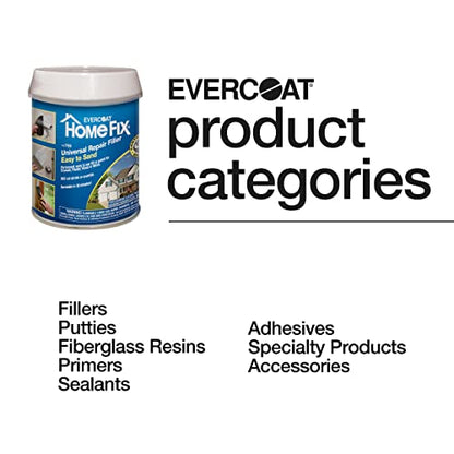 Evercoat Universal Repair Filler - Durable Drywall, Metal, Wood, and Plaster Repair - 32 Fl Oz
