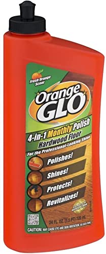 ORANGE GLO Hardwood Floor 4-in-1 Monthly Polish, 24 fl. oz. (3 Pack)
