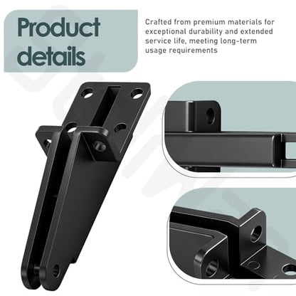 N349-324 Black Plastic Replacement Post Jamb Bracket