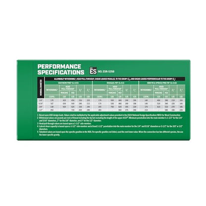 SPAX 1/4" x 2-1/2" Powerlags XF Exterior Pancake Head Structural Wood Lag Screws (50 pcs) T40 T-Star HCR Heavy Duty Timber Landscape Deck Structures High Corrosion Resistant - size: 1/4" x 2-1/2"