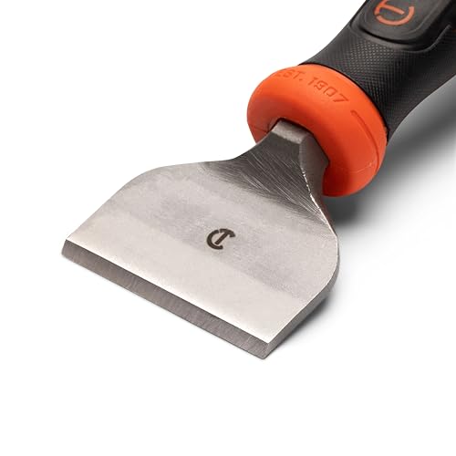 Crescent 3" x 8-1/2" Brick Chisel with Hanguard - CBCH30H - style: Brick