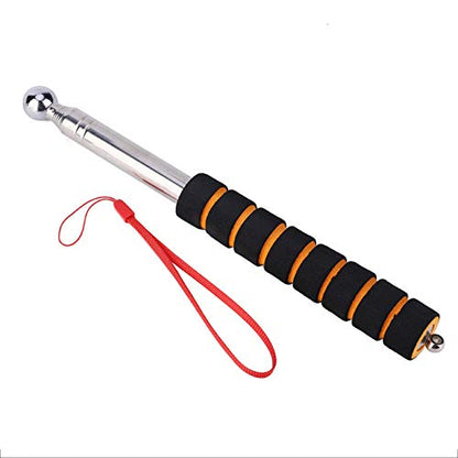Home Inspection Hammer, Stainless Steel, Silver, Non-slip Sponge Handle, 51.18 inches