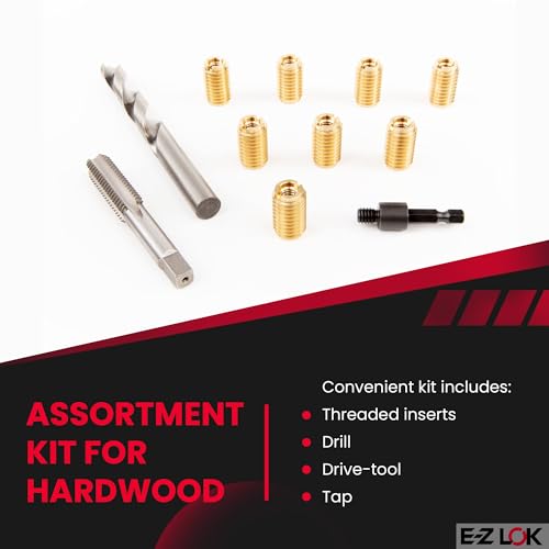 E-Z LOK Thread Repair Kit, 0.3125-18 - size: 5/16-18 - 1.00", style: Brass