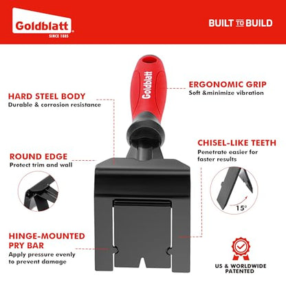 Goldblatt Trim Removal Tool, 3-inch Baseboard Removal Tool