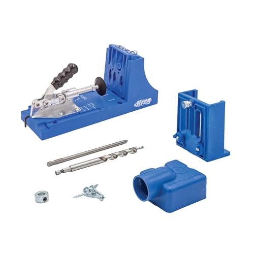 Kreg Pocket Hole Jig K4 Plus, Woodworking Jig, With Dust Collection