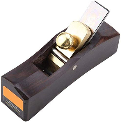 Mini Wood Planer Hand Tool, Pocket Plane, Tiny Ebony Plane Woodcraft Tool - color: E Arc Bottom Plane