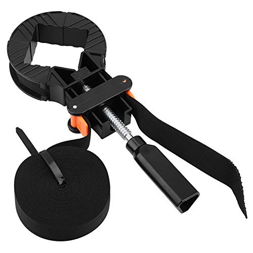 01 Picture Frame Clamp Strap, 6M Adjustable Practical Strap Clamp with 4 Jaws for Woodworking for Cupboard for Drawer for Picture Frame