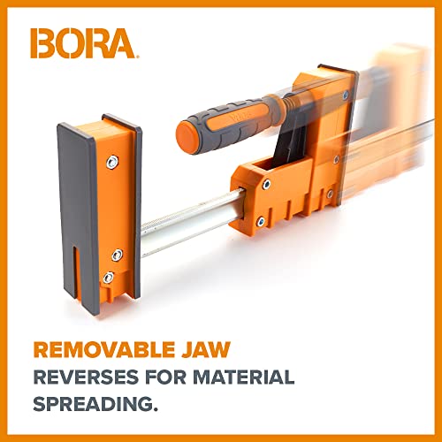 Bora 40" Parallel Clamp Set, 2 Pack of Woodworking Clamps with Rock-Solid, Even Pressure, 571140T - size: 40"