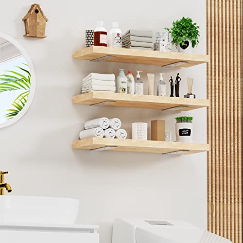 YUMORE 7 Inch Shelf Bracket, Heavy Duty L Bracket, Brushed Nickel, 4 Pack - color: Brushed Nickel, size: 7"x4"x1.8"