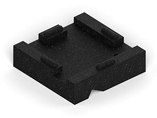 Swing Set Anchor Leveling Kit :: Includes Four Large Molded Rubber Blocks with Stakes and Hardware for Installation
