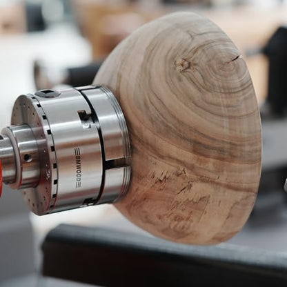 CK-3.75Z-WJ Wide Jaws for BMWOOD CK100 Series Woodturning Lathe Chuck, Compatible with the Harbor Freight Bauer 23222A-B Chuck. - color: Wide Jaws