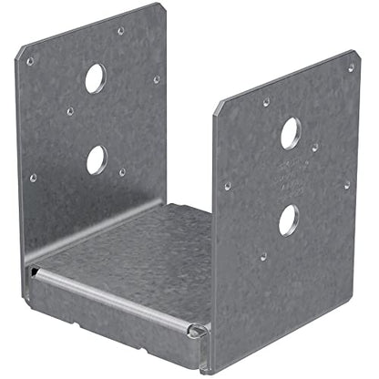 Simpson Strong-Tie ZMAX Galvanized 12-Gauge 6x6 Adjustable Post Base (Pack of 10) - size: 10 Pack