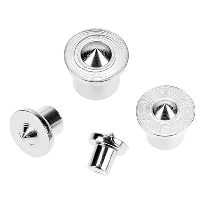 QWORK Dowel and Tenon Center Transfer Plugs, Doweling Centering Pins for Woodworking, Sizes 1/4", 5/16", 3/8", 1/2"