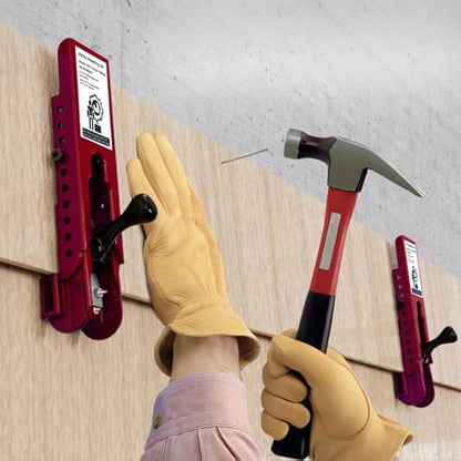 2Pcs Siding Tools, Adjustable Siding Installation Tools for 5/16 Inch Fiber Cement Boards, Lap Tool Gauge Mounting Kit Installation