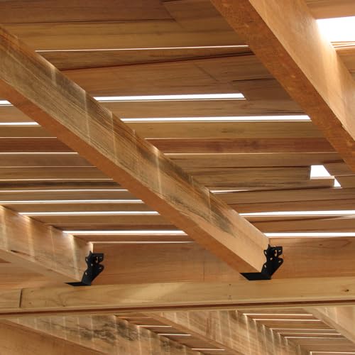 16 Pack 2x4 Joist Hanger Face Mount 20 Gauge Steel Deck Rafter Framing - size: 16 PCS, style: 2''X4''