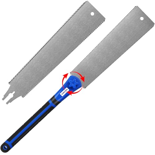 Japanese Pull Saw Set, 9.5" & 11.5" Double Edge Flush Cut Saw