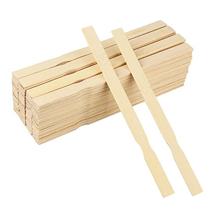 Paint Mixing Sticks 200 PCS 12 Inch Wood Stirrers, Wooden Stirrers Mixing Sticks for DIY Crafts, Painting, Crafting Resin Wood Paddle, Hobby Projects, Garden, by GNIEMCKIN. - size: 200 PCS 12 Inch