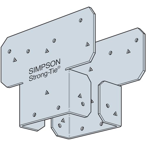 Simpson Strong-Tie AC4Z AC ZMAX Galvanized Adjustable Post Cap for 4X (Pack of 20) - size: 20 Pack