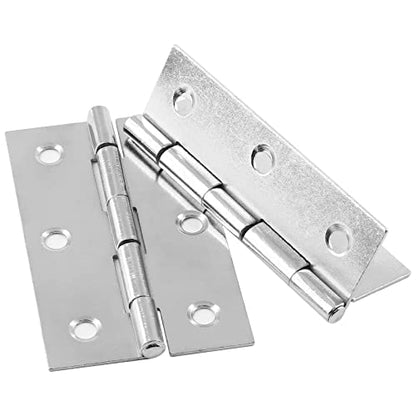 Murtenze 12 Pack Door Hinge, 2.5 Inch Silver - color: Silver, size: 2.5 Inch