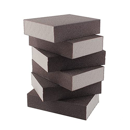 12Pcs 180 Grit Fine Sanding Block - size: 180 Grit(Fine)