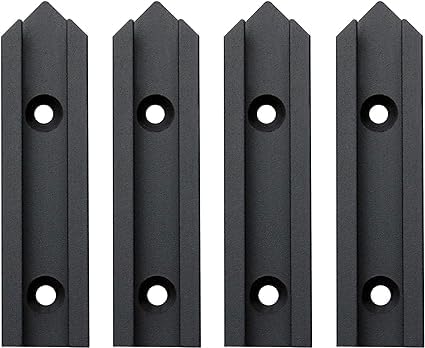 Aluminum T-Track 3" Intersection Kit with Predrilled Mounting Holes 4 PK - style: T-Track Intersection Kit 4pk