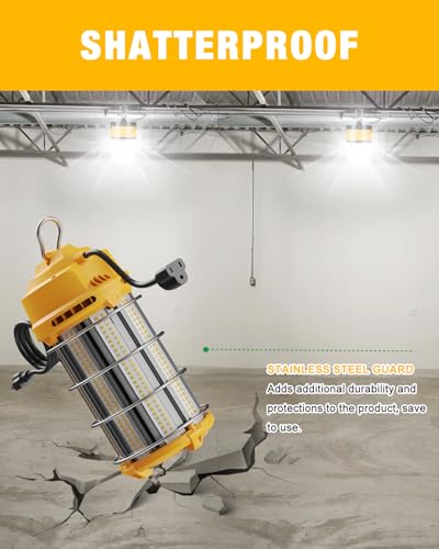 LED Temporary Work Light 150W 19500LM 5000K Construction Light - color: 150W