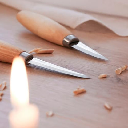 Morakniv Wood Carving Knife 106 - style: Carbon Steel