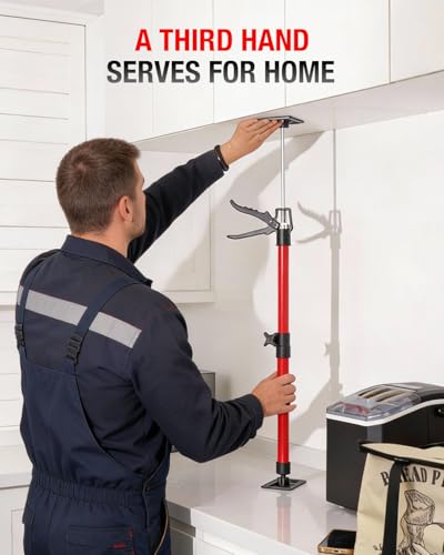 2PK Cabinet Jacks, 22in to 47in Adjustable Telescopic Support Pole - size: 22-47in, 2pc