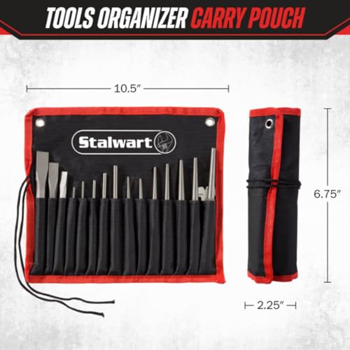 Stalwart 75-HT4072 Punch And Chisel Set (16 Piece)