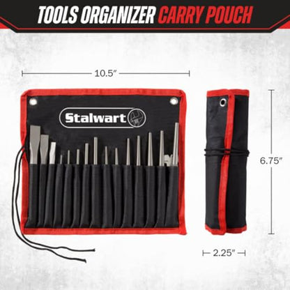 Stalwart 75-HT4072 Punch And Chisel Set (16 Piece)