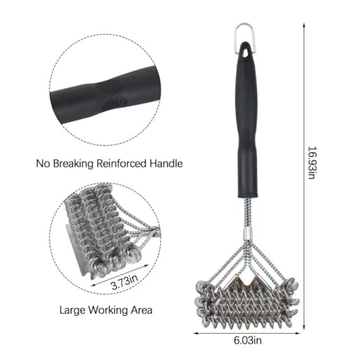 Grill Brush for Outdoor Grill - Safe Barbecue Brush Cleaning Brush