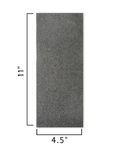 Sanding Mesh Sheets 12 Pack, 4.5 x 11 Inch Sanding Net Sheets, Grit 120, Double Side Open Mesh, Dust Free Sandpaper for Wood, Drywall, Metal - style: #120-12pcs