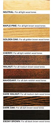 Howard RF8 Cherry Wood Restor-A-Finish Kit, Includes Cherry and Neutral 8 oz Bottles