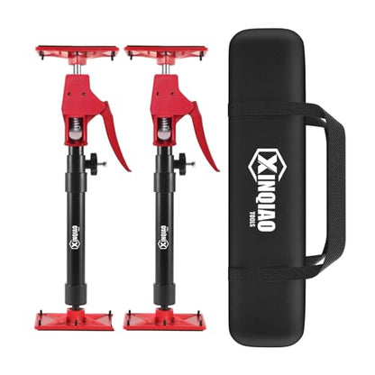 XINQIAO Cabinet Jacks for Installing Cabinets, Light Duty Third Hand Tools Adjustable Support Pole from 15.7 in to 27.6 in, 2 PCS - size: 15.7"-27.6" 2Pcs