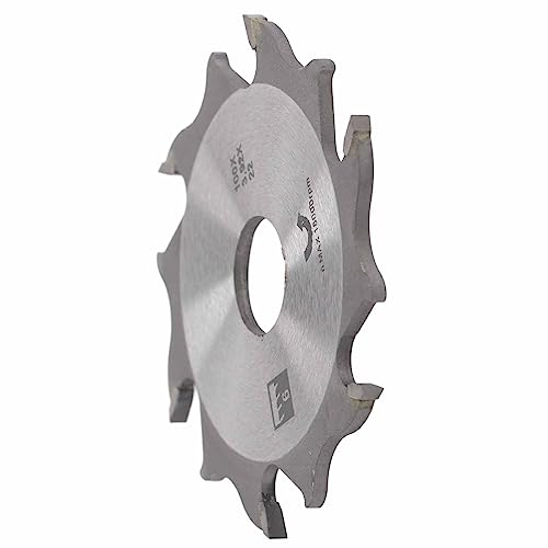 Biscuit Joiner Blade Replacement, 4-Inch 6-Tooth Biscuit Joiner Tool for Woodworking, Carbide Replacement Blade