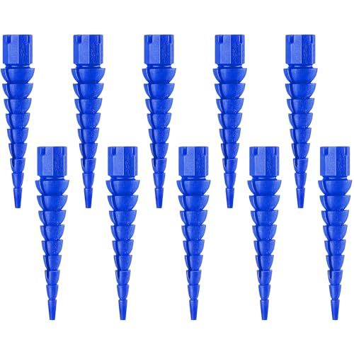 10 Pcs Wood Anchor, Fix Stripped Wood Screw Holes, Blue - color: Blue
