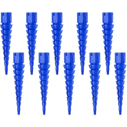 10 Pcs Wood Anchor, Fix Stripped Wood Screw Holes, Blue - color: Blue