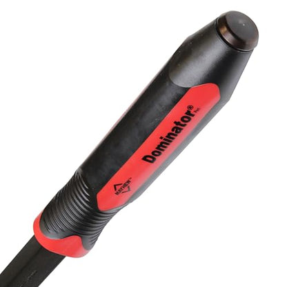 Mayhew Tools 14120 Dominator Pro Pry Bar, Red, 58" Curved - color: Red, size: 58" Curved