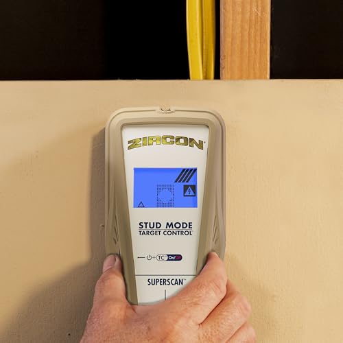 Zircon® SuperScan® K1 Advanced Stud Finder with Target Control®
