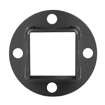 4 Pack 2" x 2" Square Post Anchor Base, Deck Fence Flange Bracket - size: 2 Inch