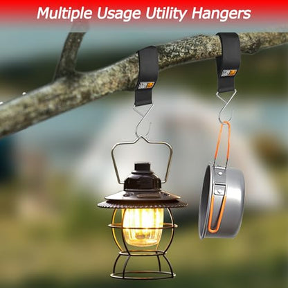Heavy Duty Storage Straps 10 Pack Triangle Hook Hanging Straps for Garage