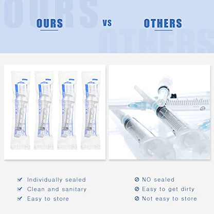 Boao 10 Pack Plastic Syringes Without Needle for Epoxy Resin,10 Ml - size: 10 ML