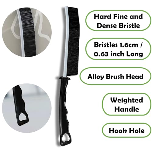 Betanull Crevice Cleaning Brush Set, Multi-Purpose Hard Bristle Brushes